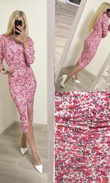 Sukienka w kwiatowy wzór