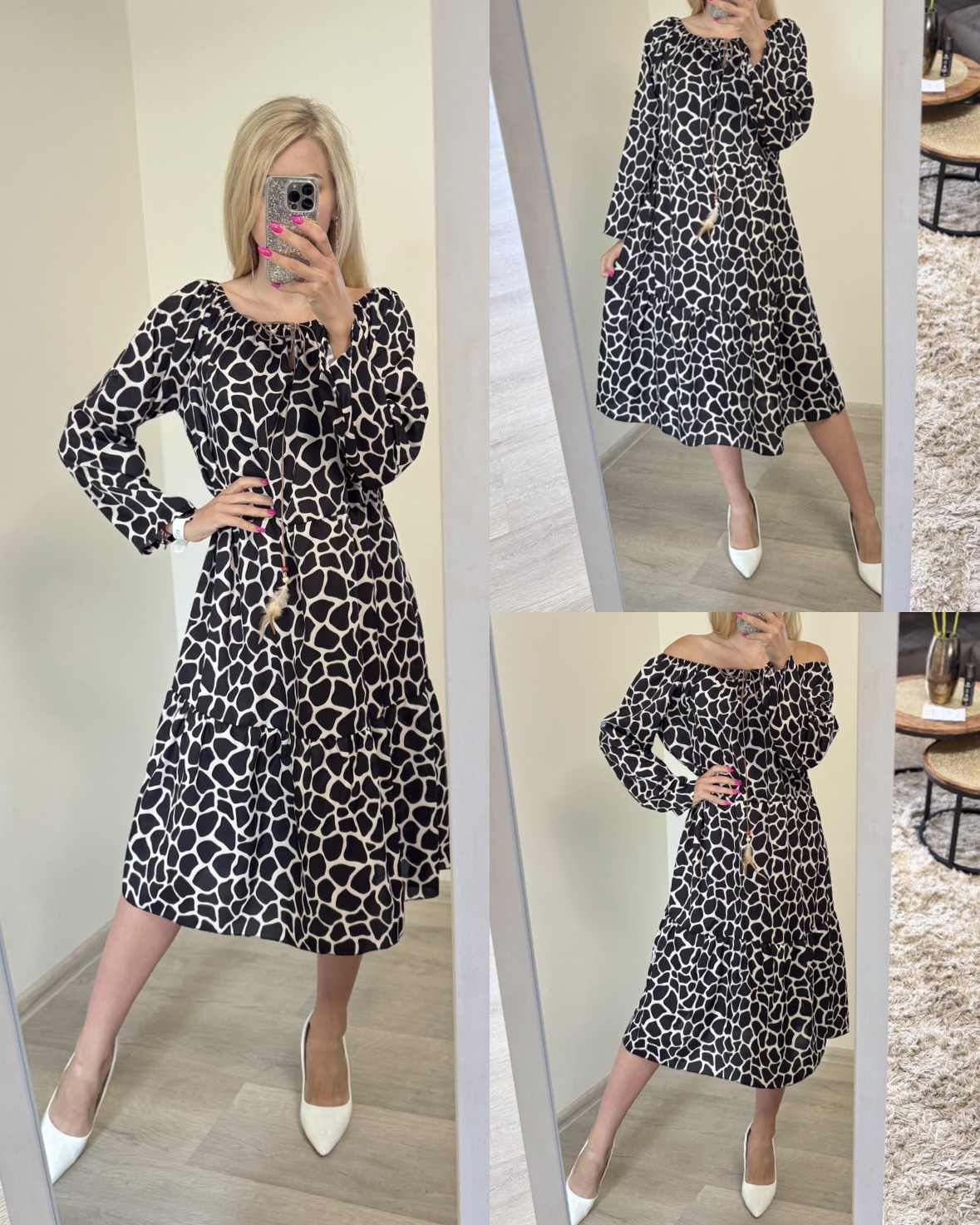 Sukienka w modne wzory - obrazek 4