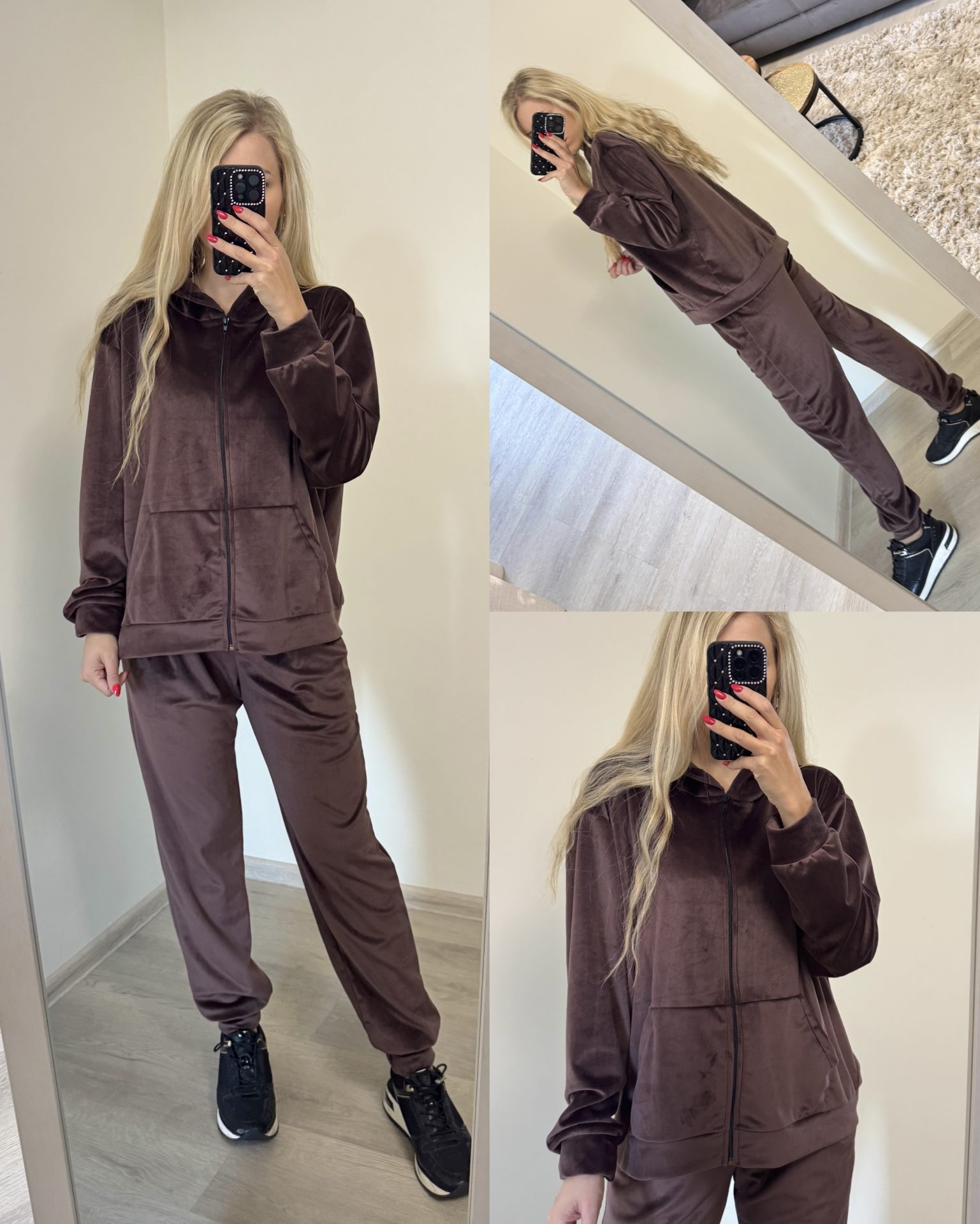 Dres welurowy 5XL/6XL