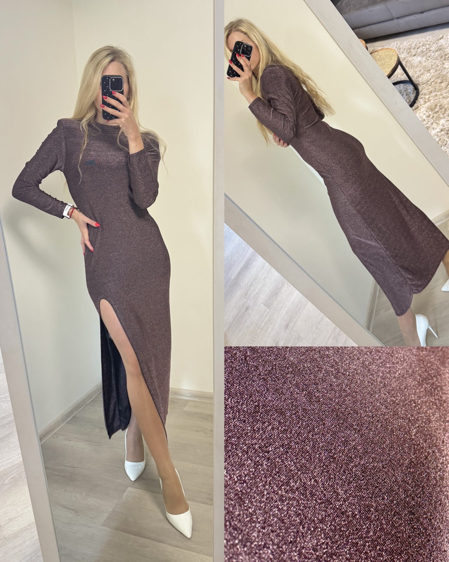 Elegancka dopasowana sukienka