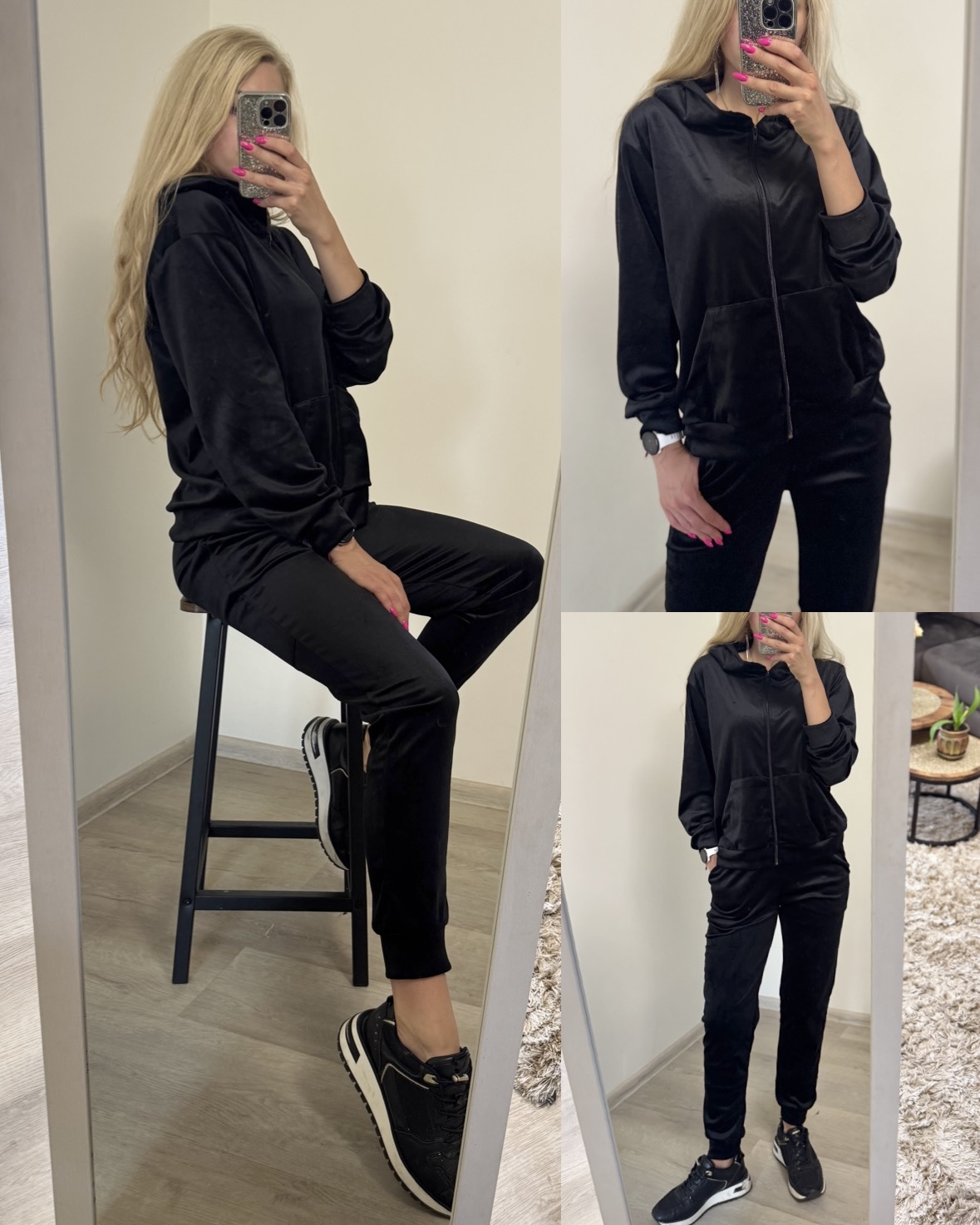 Dres damski welurowy - obrazek 5