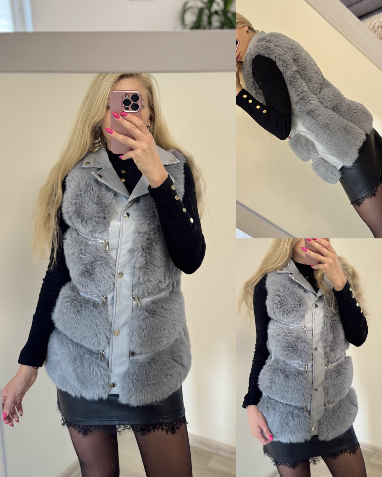 Bezrękawnik futerko - obrazek 3