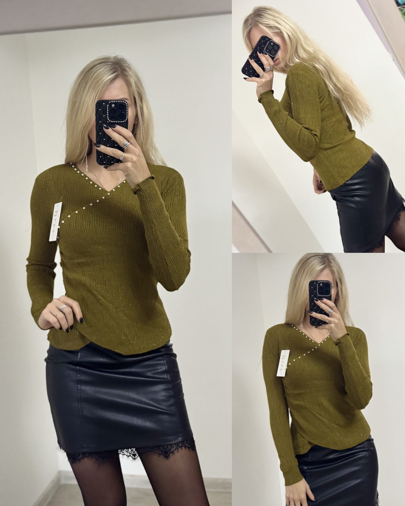 Bluzka z ozdobnymi perełkami - obrazek 10